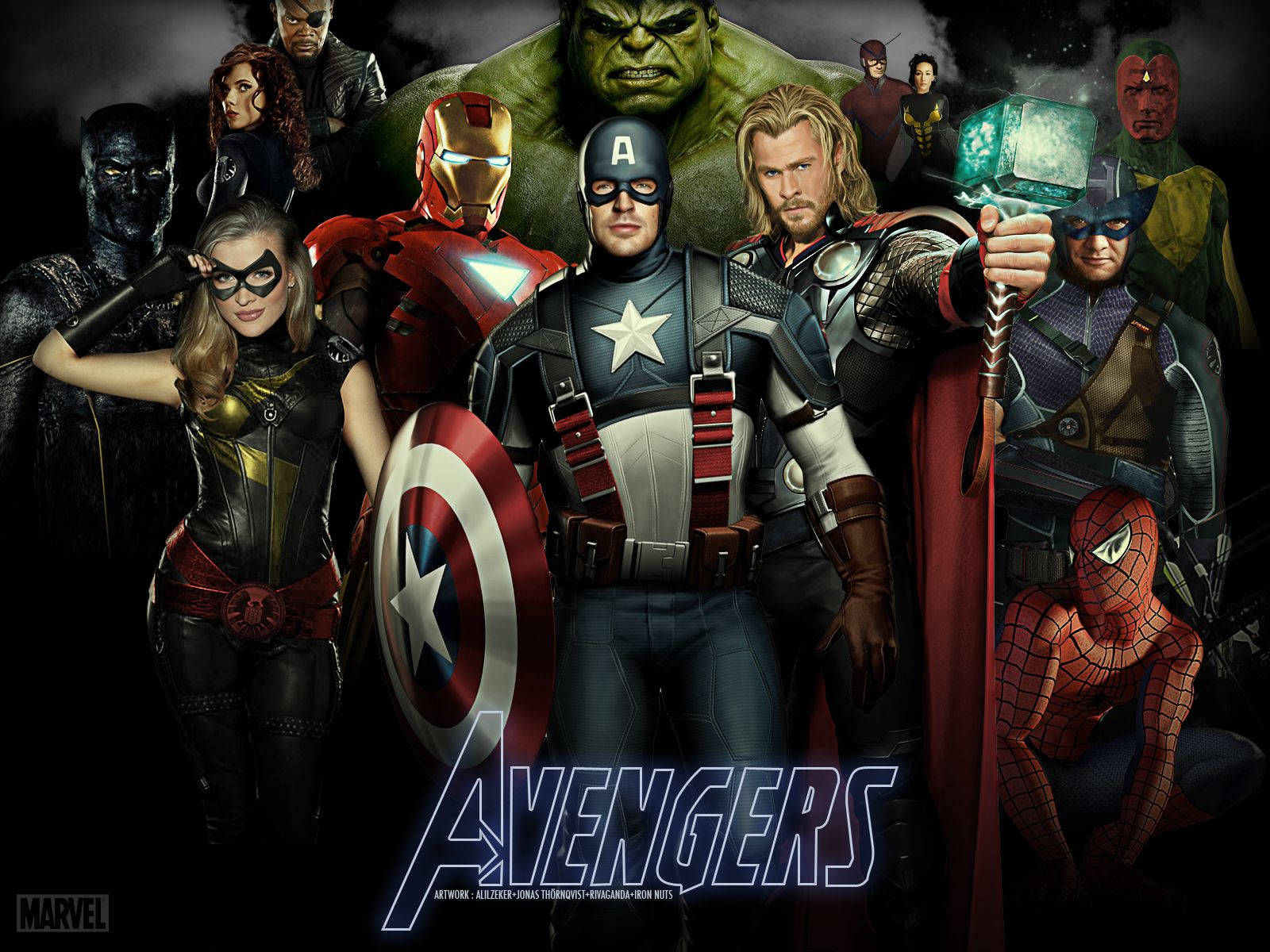 Avengers 1600X1200 Wallpaper and Background Image