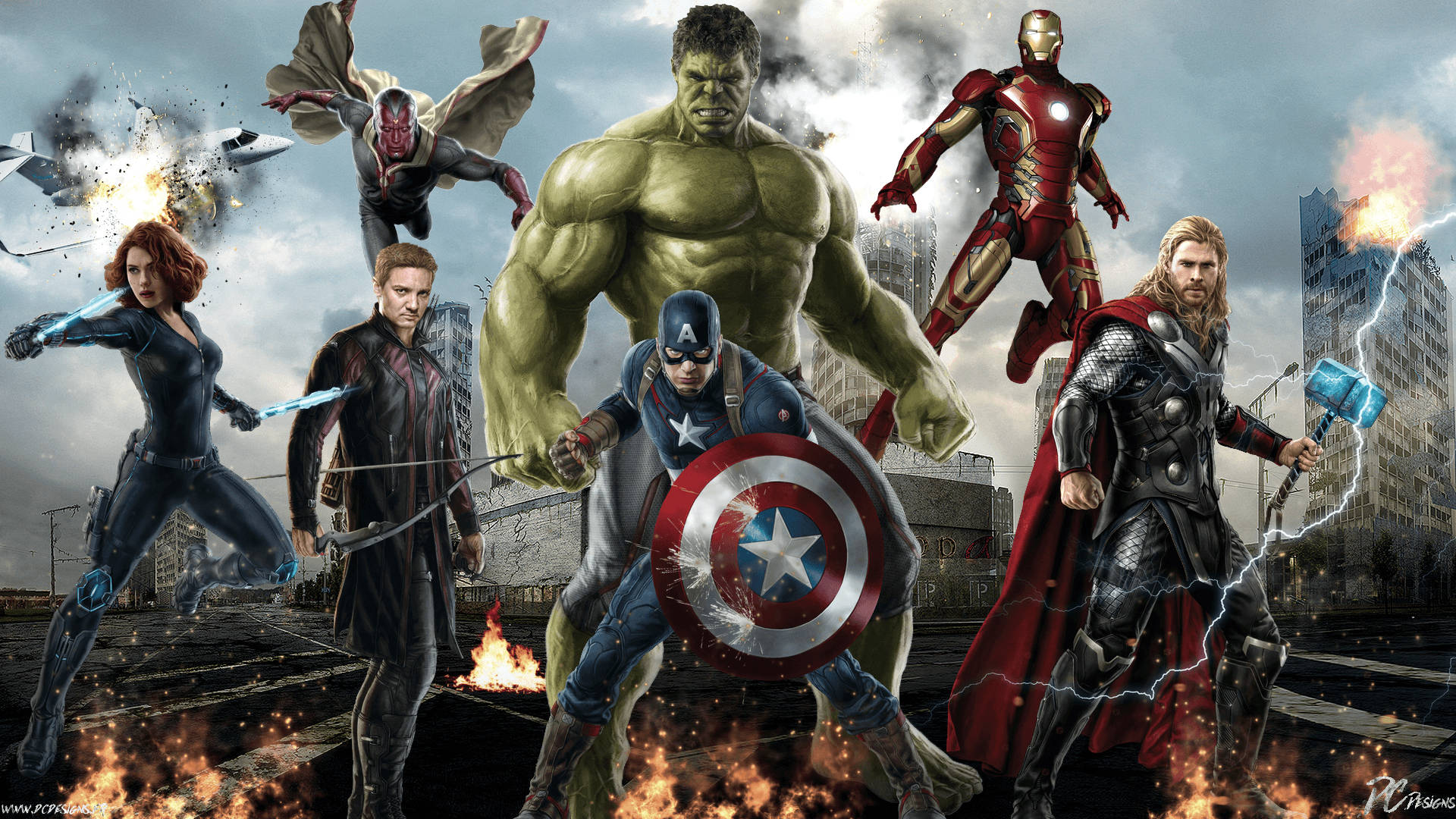 Avengers 1920X1080 Wallpaper and Background Image