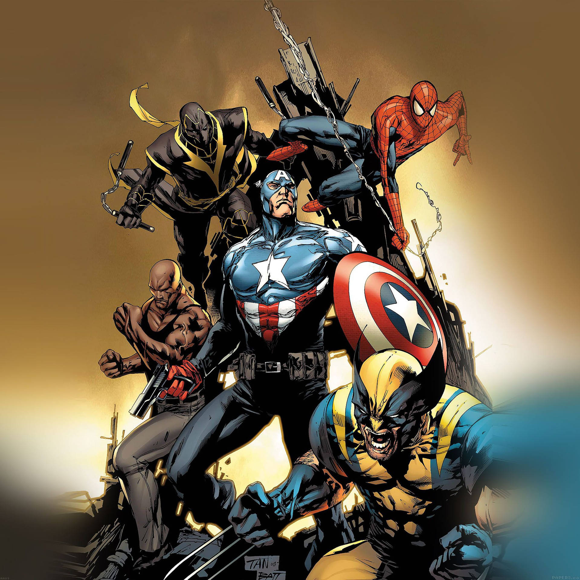 Avengers 2048X2048 wallpaper