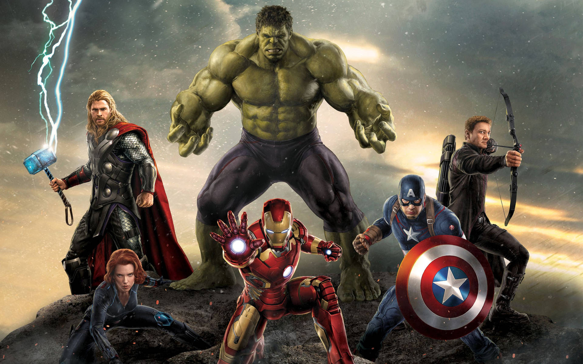 2880X1800 Avengers Wallpaper and Background