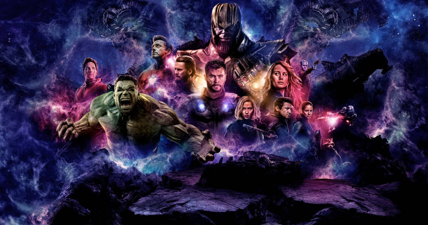 Avengers Endgame 1392X733 Wallpaper and Background Image