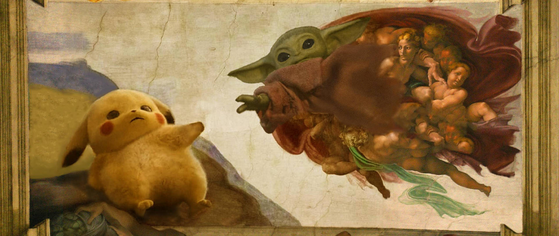 2560X1080 Baby Yoda Wallpaper and Background