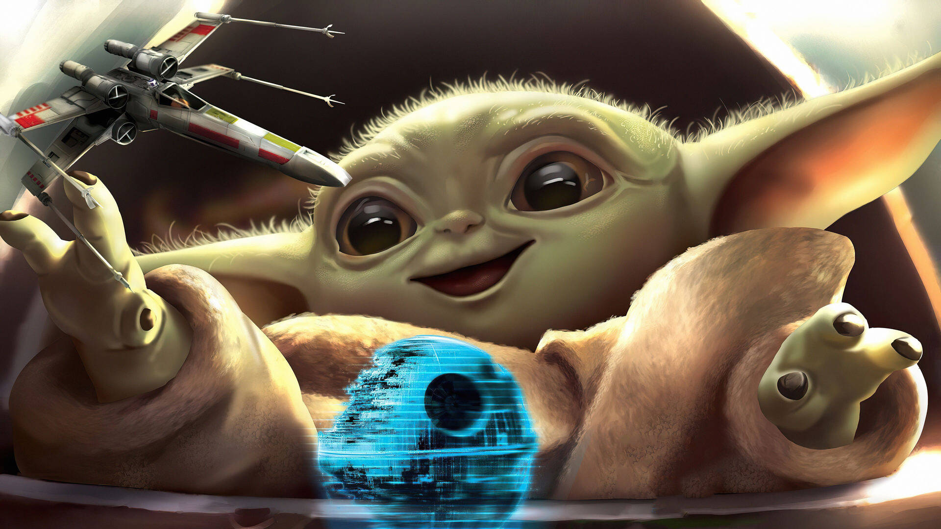 Baby Yoda 3840X2160 wallpaper