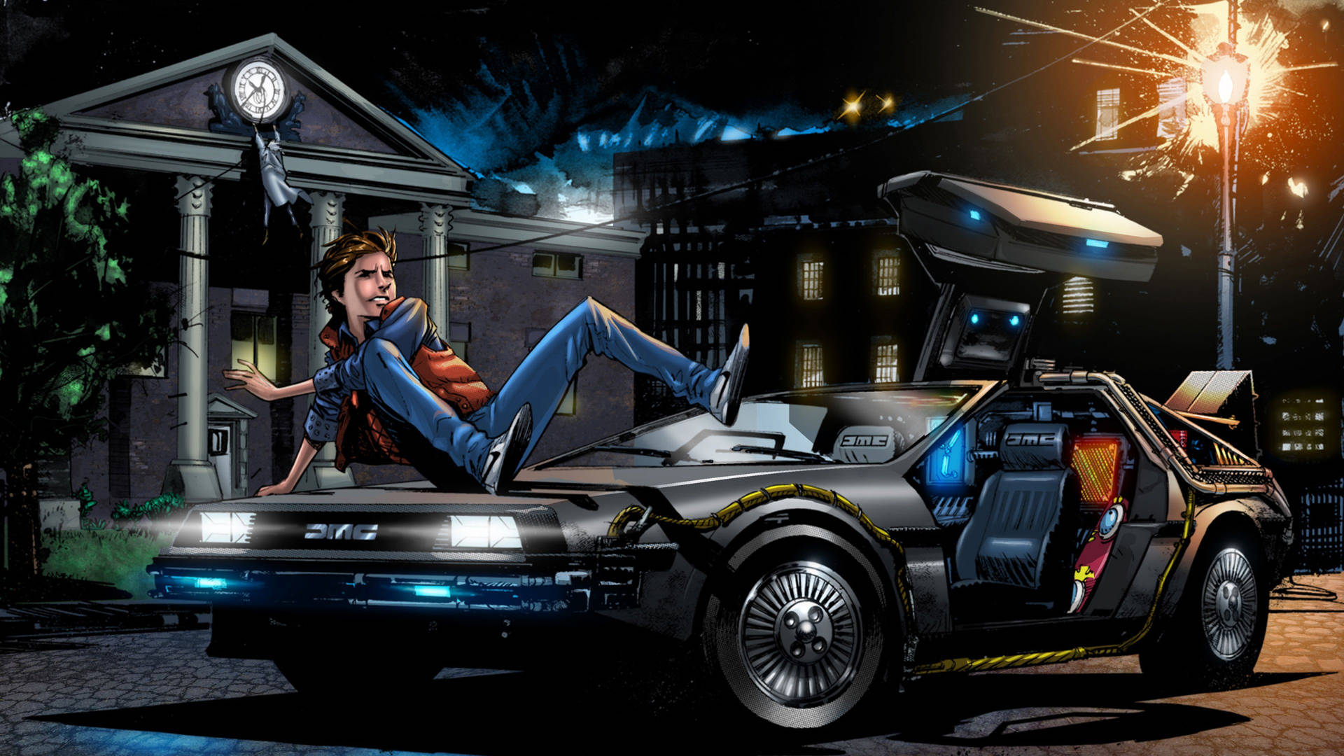 Back To The Future 3840X2160 Wallpaper and Background Image