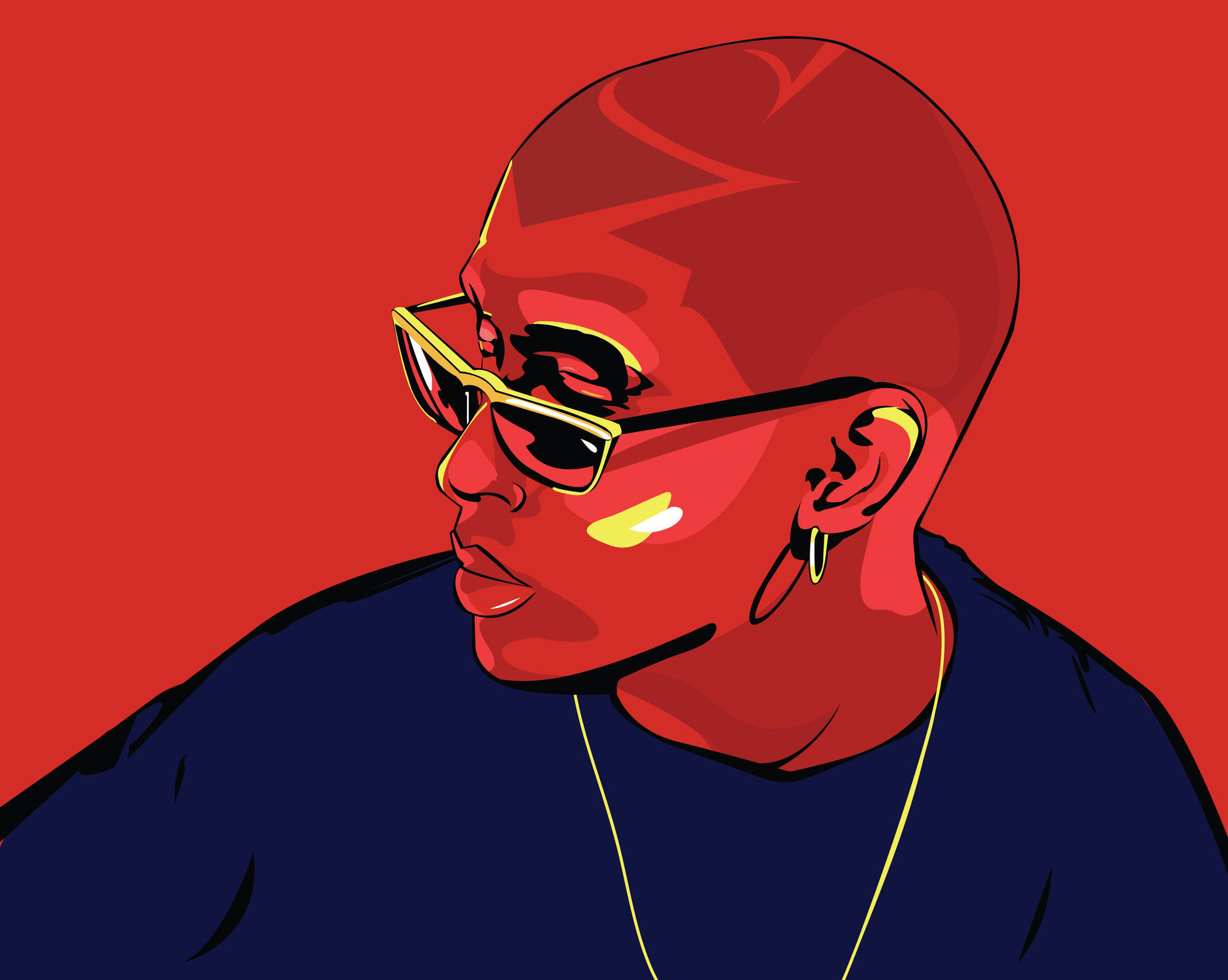 8800X7026 Bad Bunny Wallpaper and Background