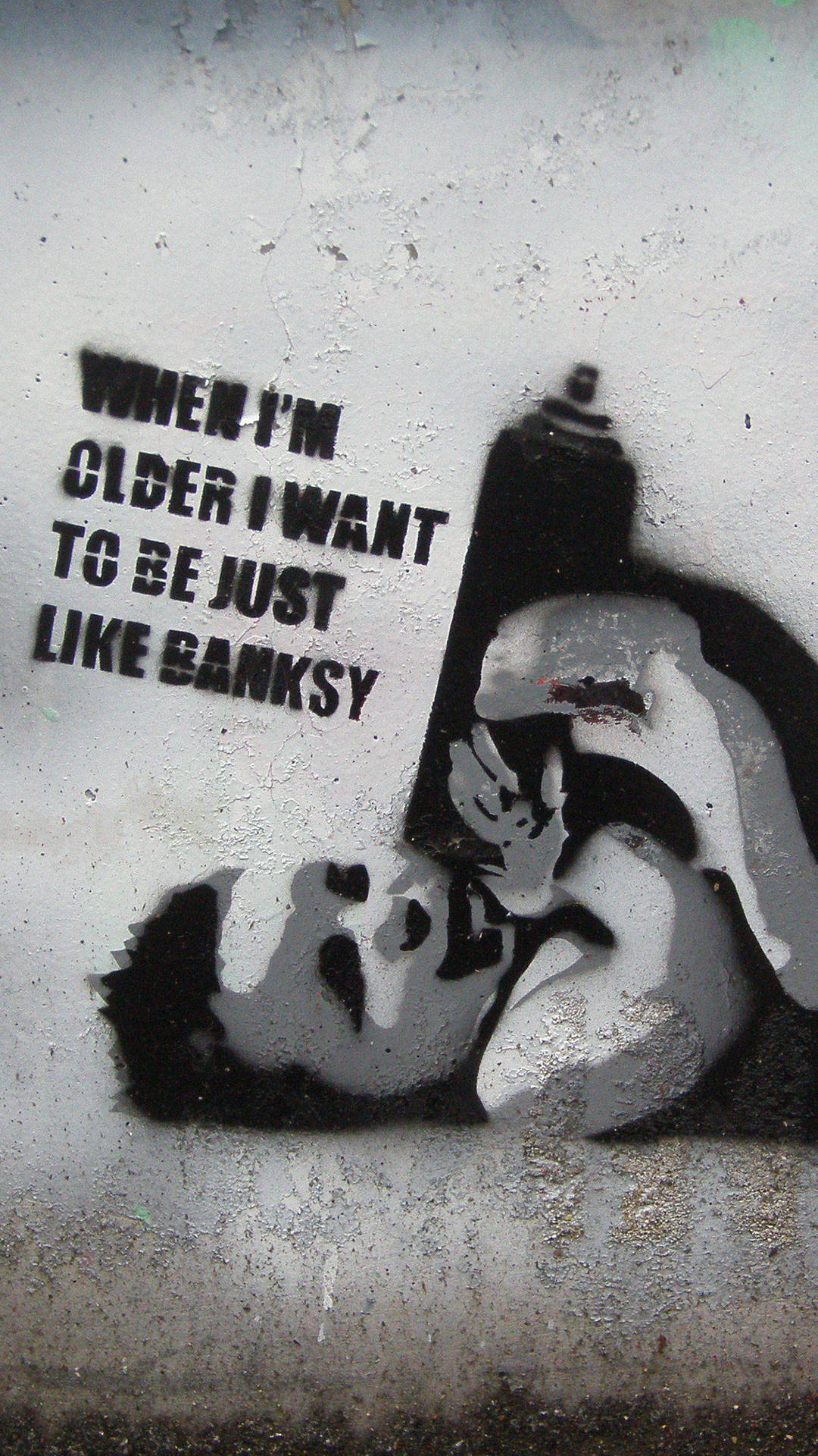 1242X2208 Banksy Wallpaper and Background