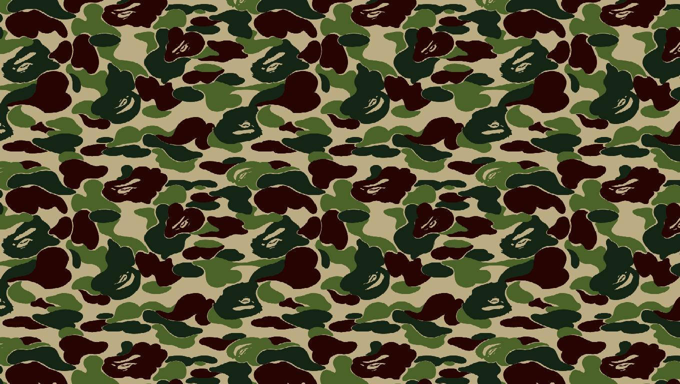 1360X768 Bape Wallpaper and Background