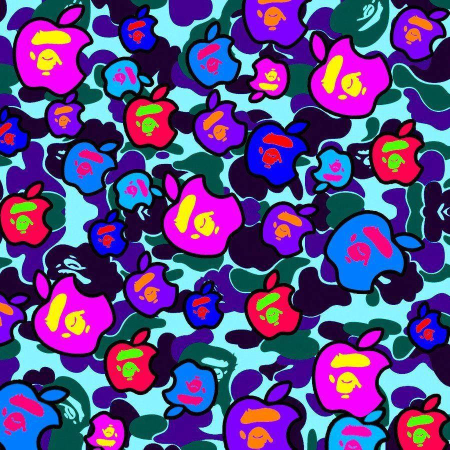 900X900 Bape Wallpaper and Background