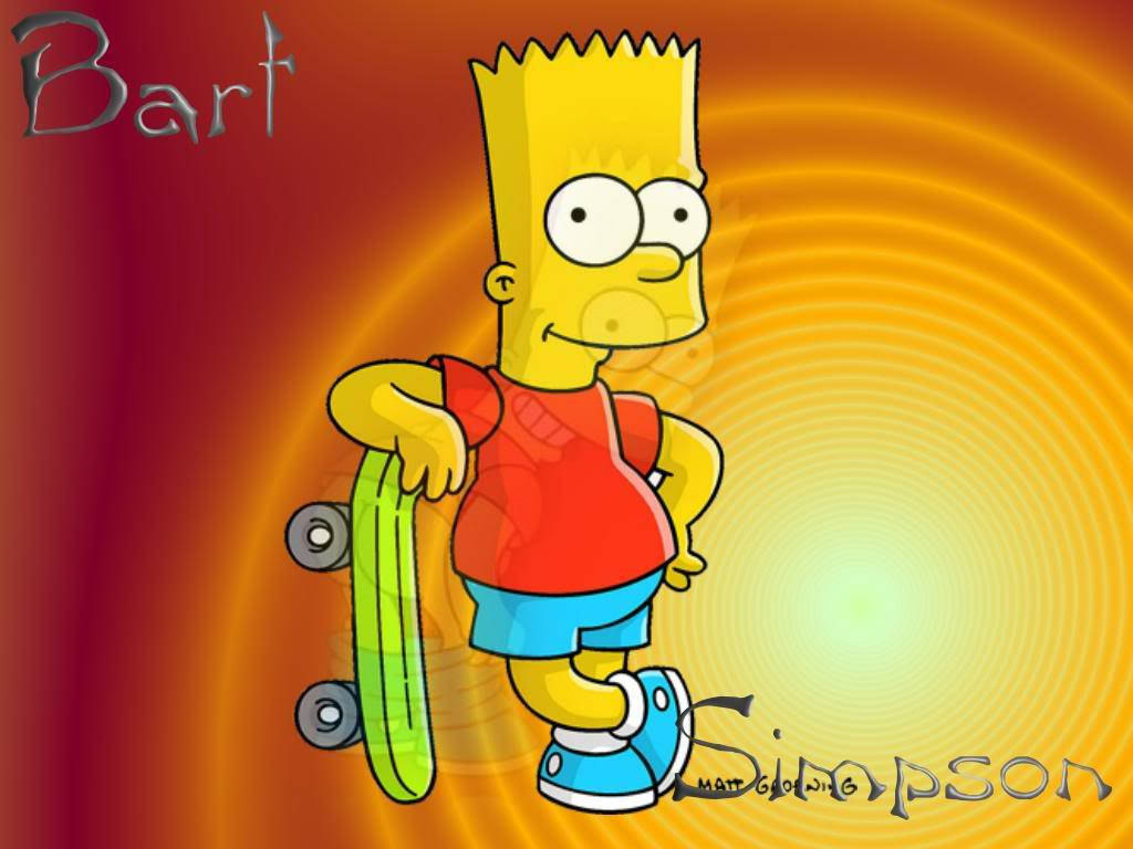Bart Simpson 1024X768 Wallpaper and Background Image