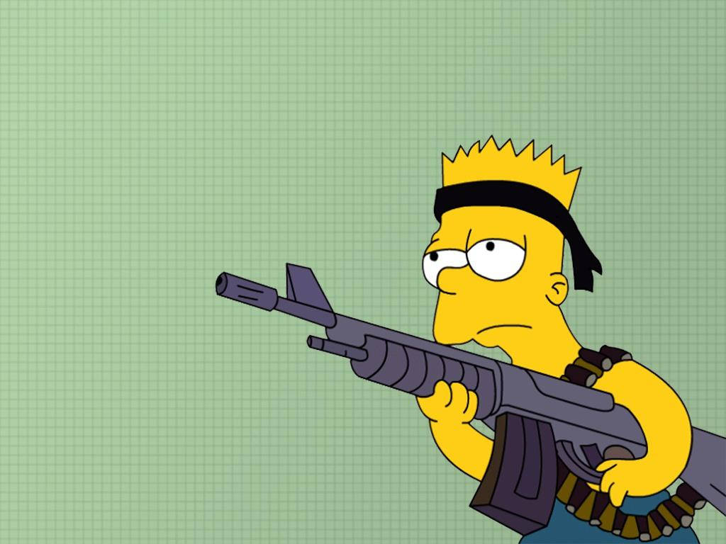 1024X768 Bart Simpson Wallpaper and Background