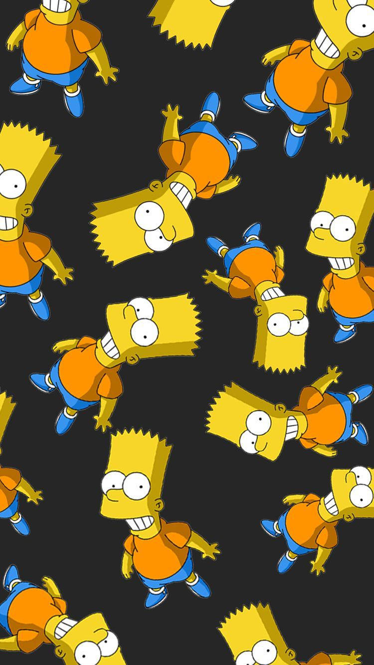 Bart Simpson 750X1332 wallpaper