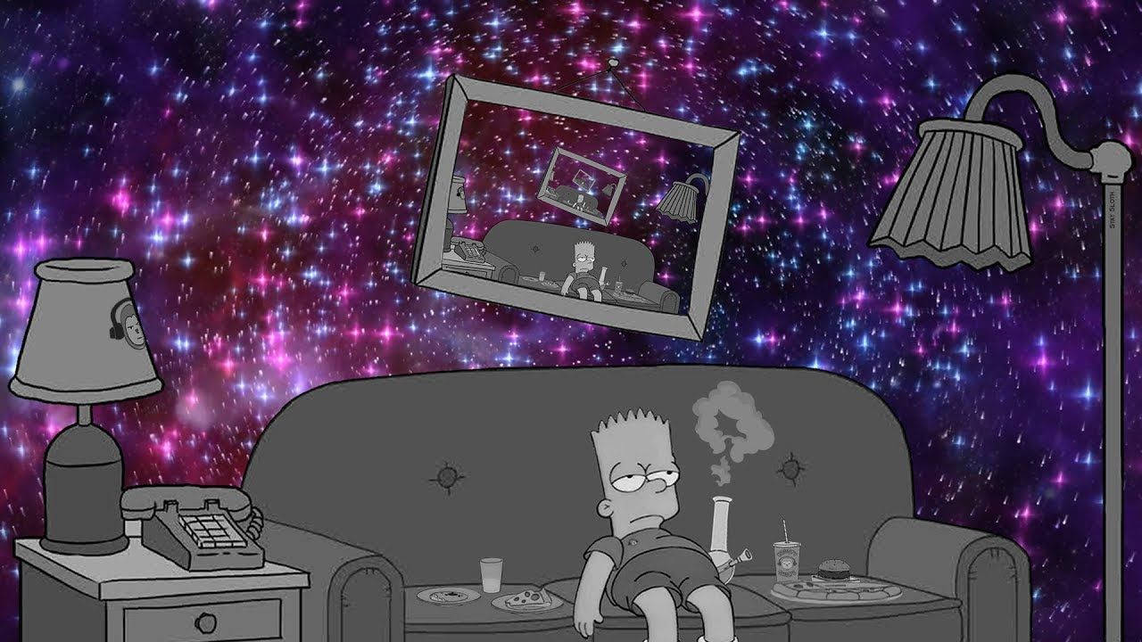 1280X720 Bart Simpson Sad Wallpaper and Background