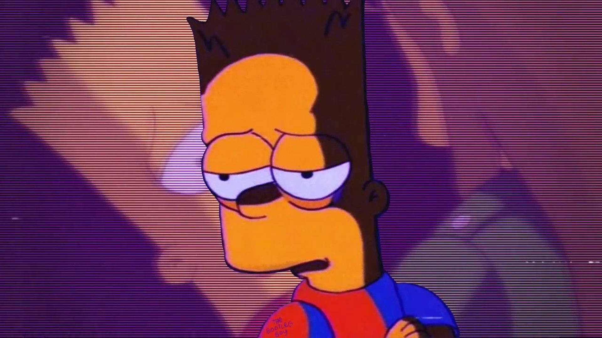 Bart Simpson Sad 2560X1440 Wallpaper and Background Image