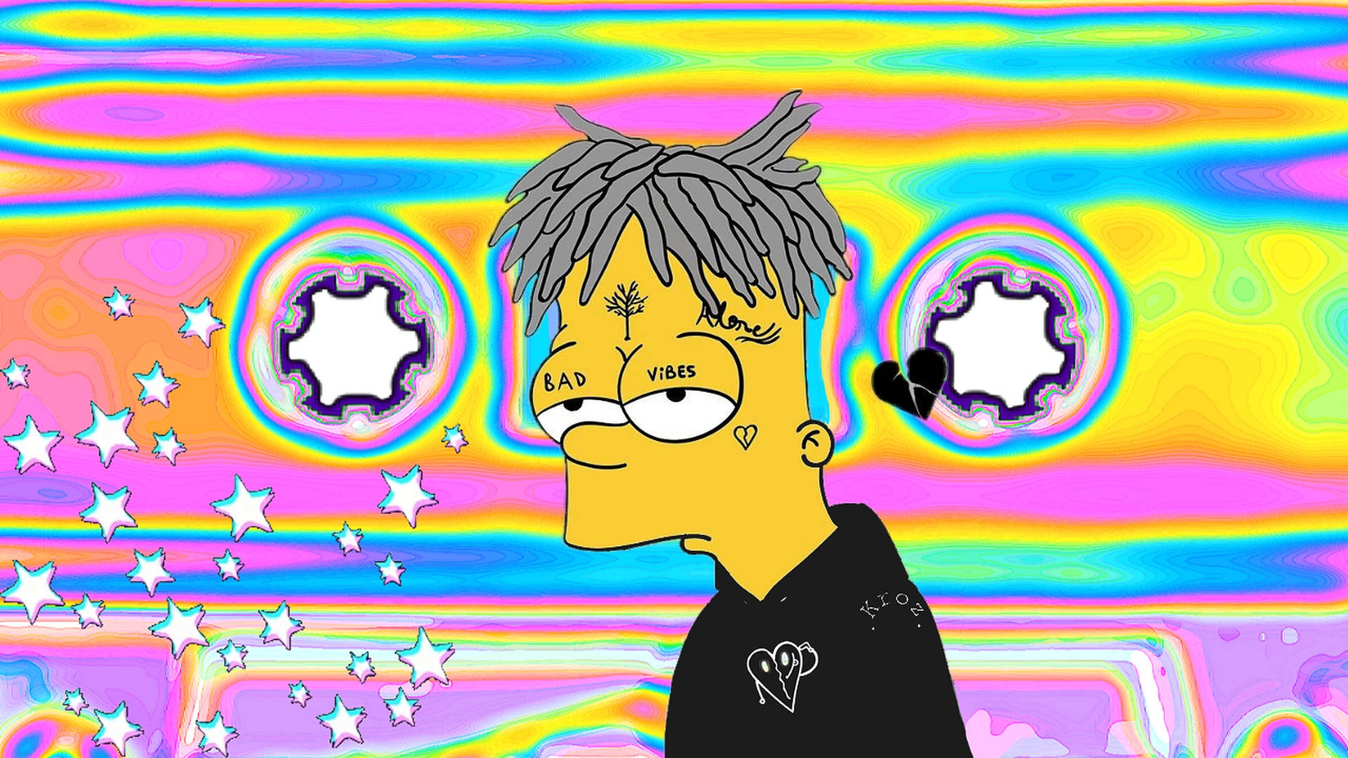 2560X1440 Bart Simpson Sad Wallpaper and Background