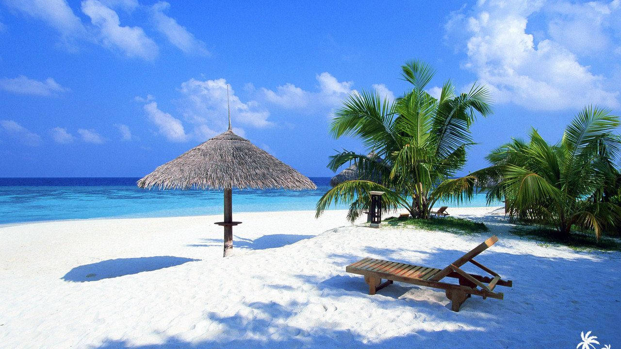 1280X720 Beach Wallpaper and Background