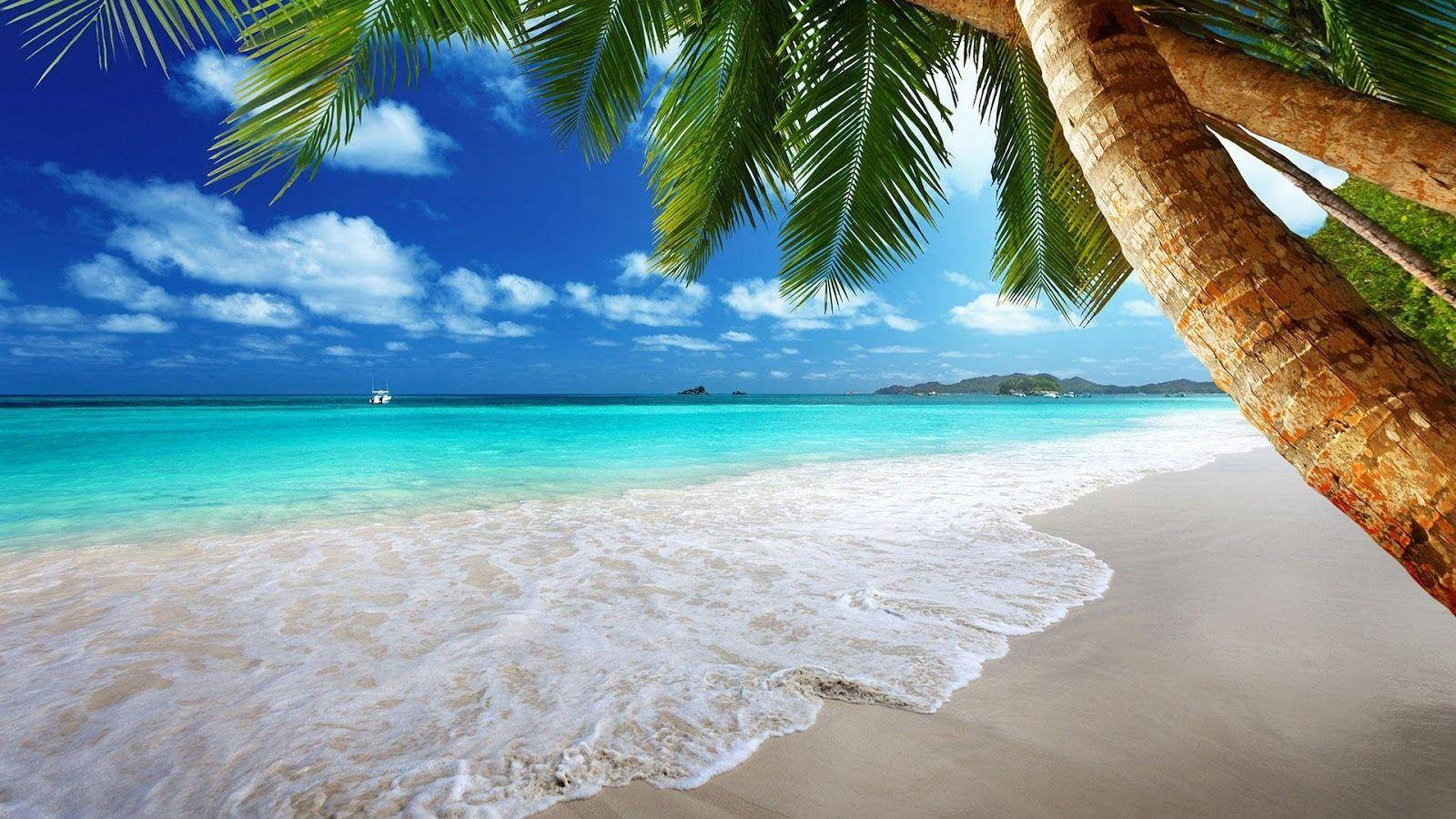 1600X900 Beach Wallpaper and Background