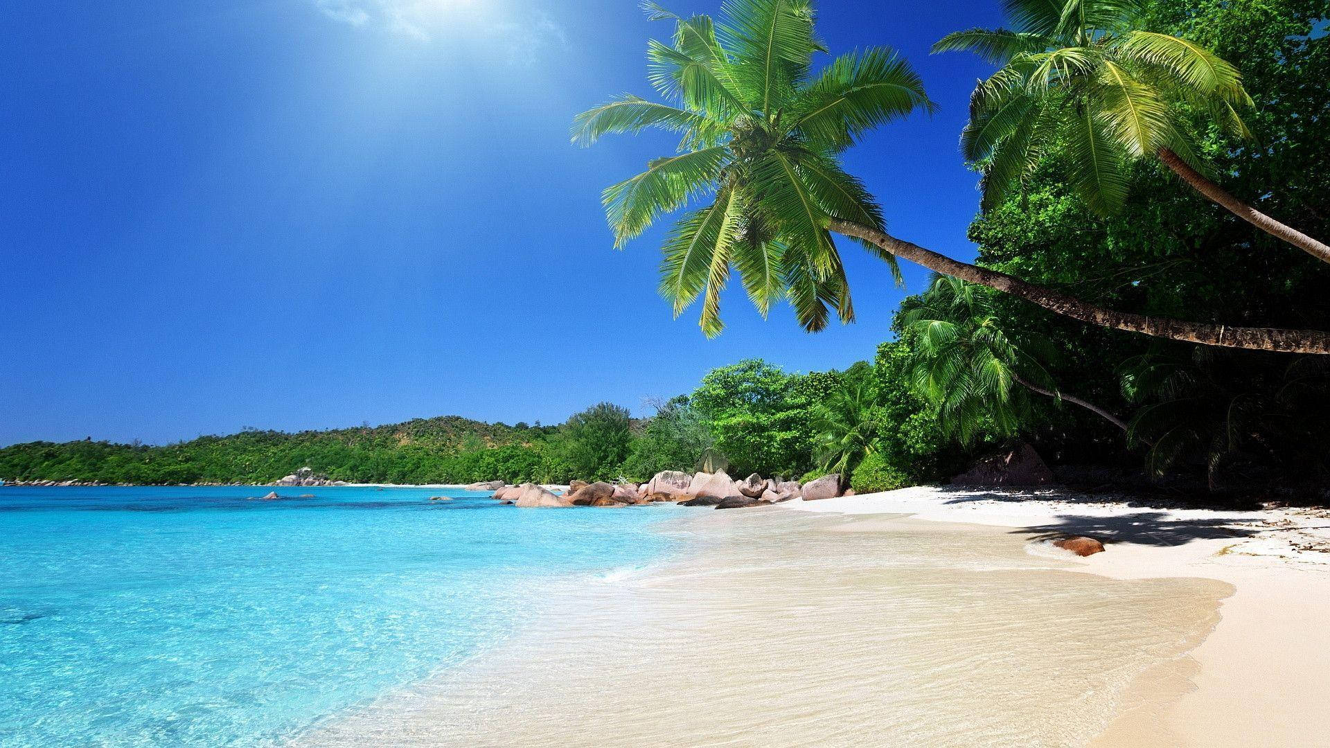 1920X1080 Beach Wallpaper and Background