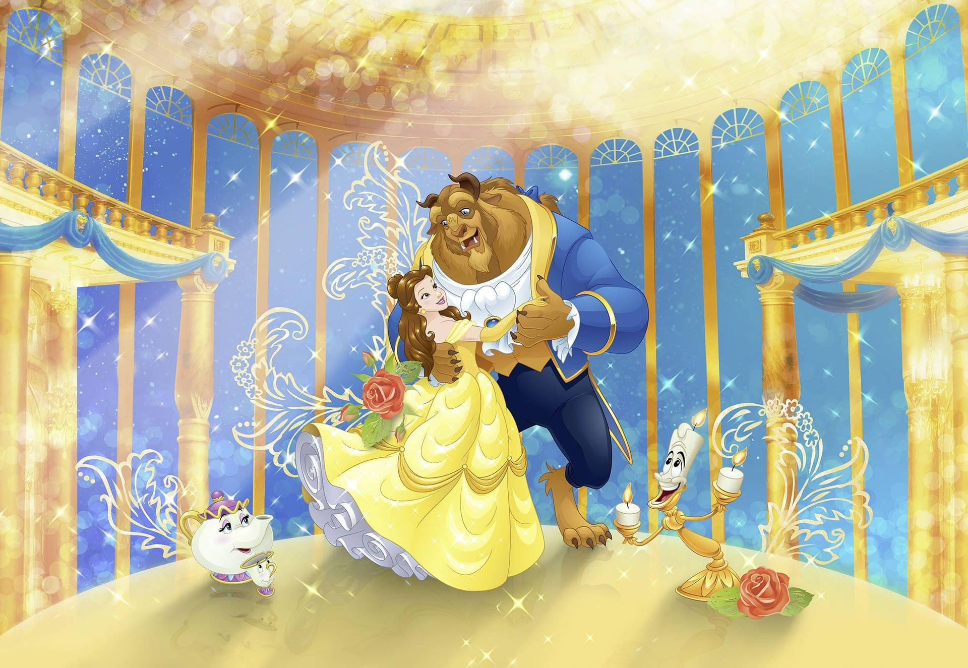 Beauty And The Beast 2000X1380 Wallpaper and Background Image