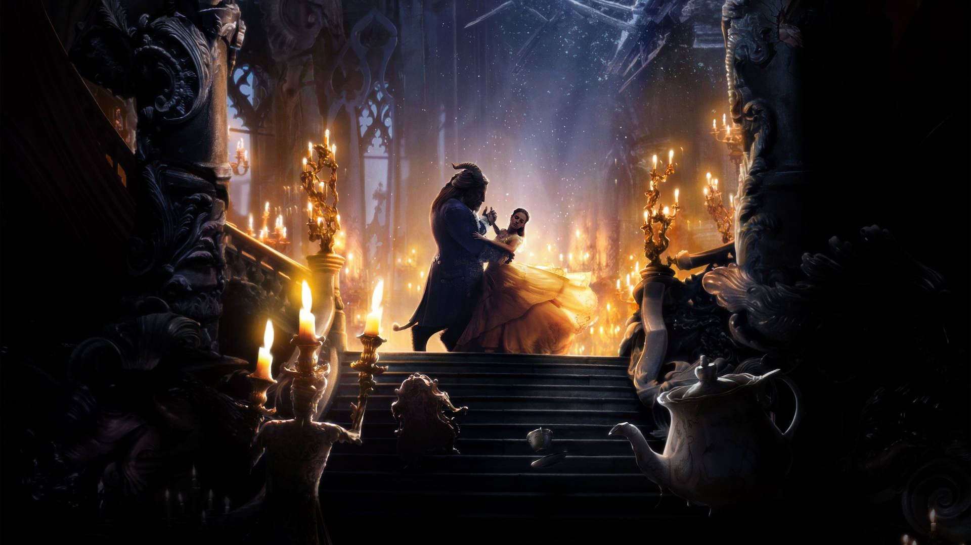 Beauty And The Beast 7122X4005 Wallpaper and Background Image