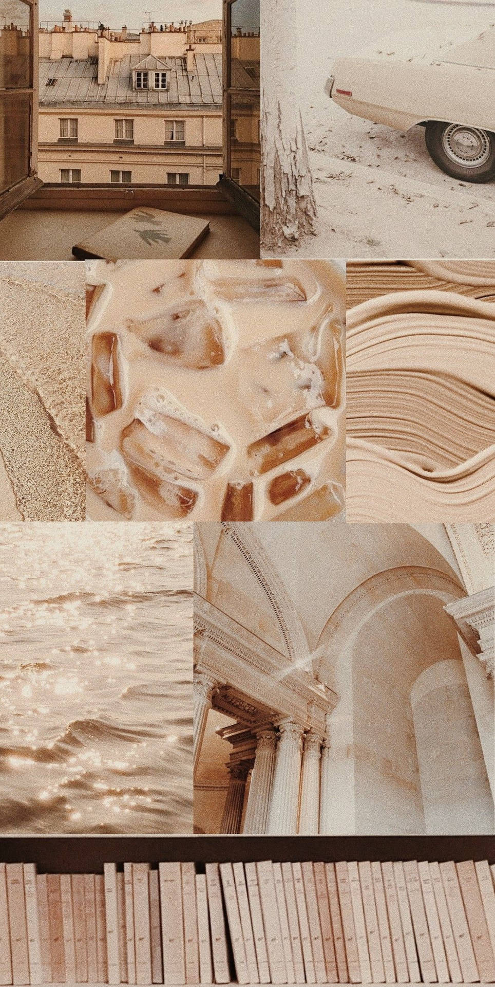 Beige Aesthetic 1080X2150 Wallpaper and Background Image
