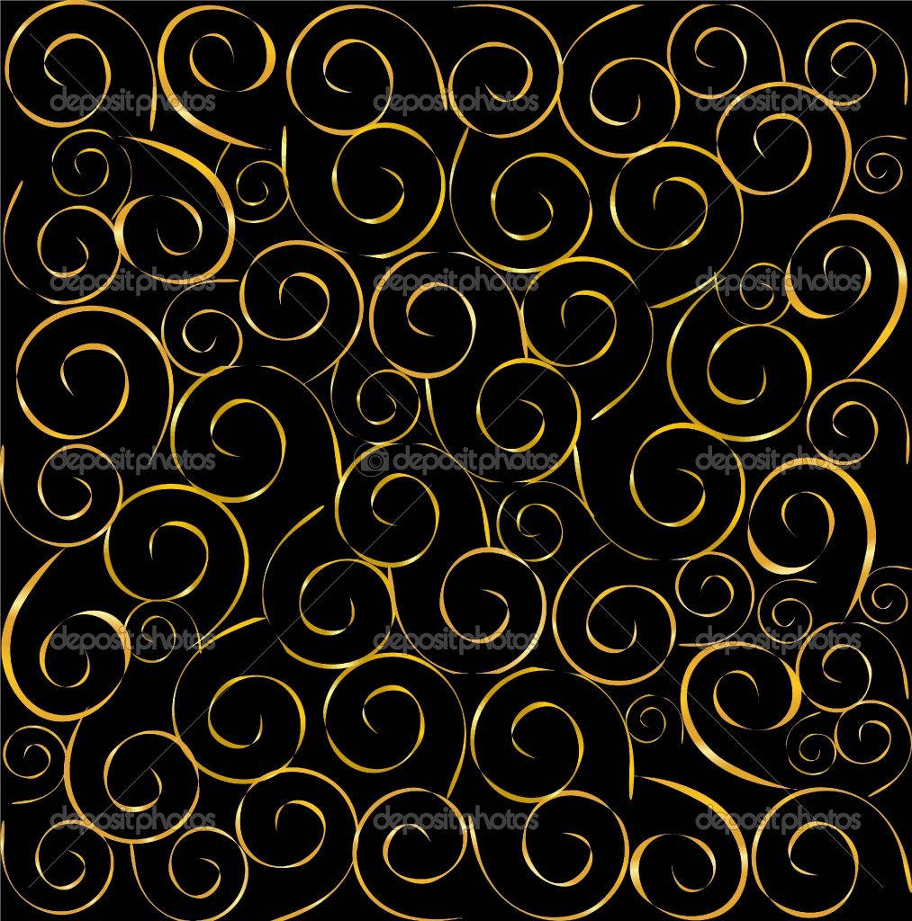 1013X1024 Black And Gold Wallpaper and Background