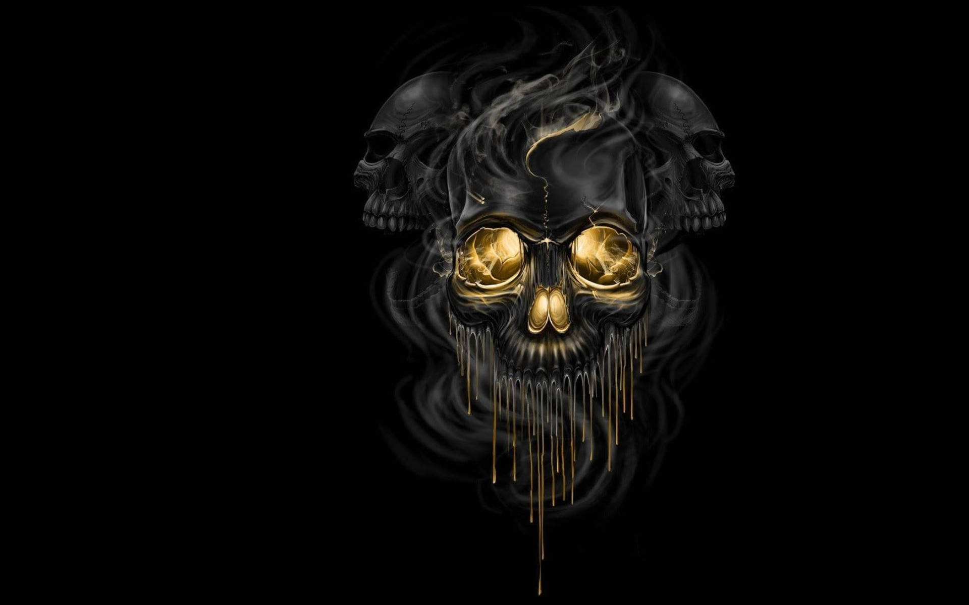 1920X1200 Black And Gold Wallpaper and Background
