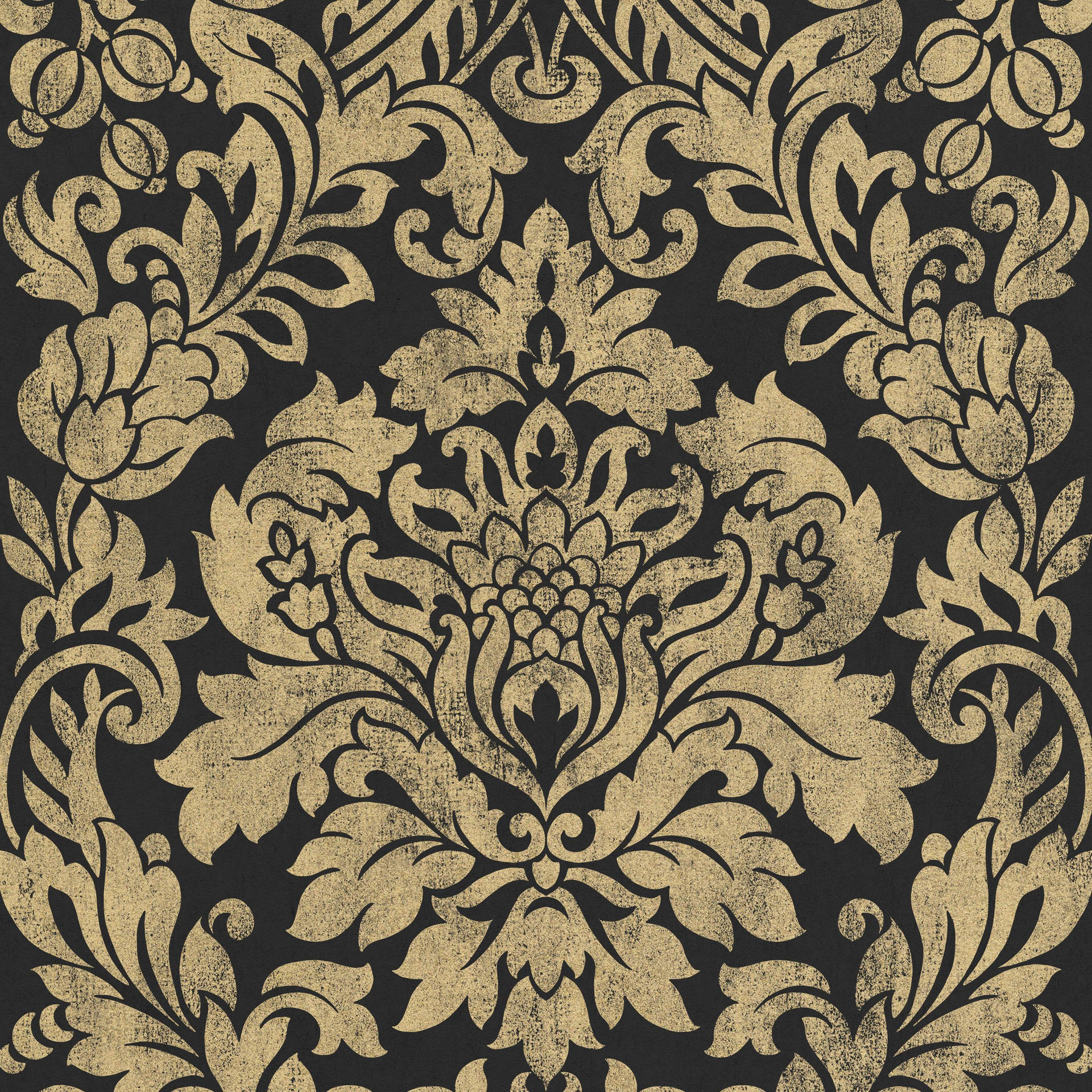 Black And Gold 2716X2716 Wallpaper and Background Image
