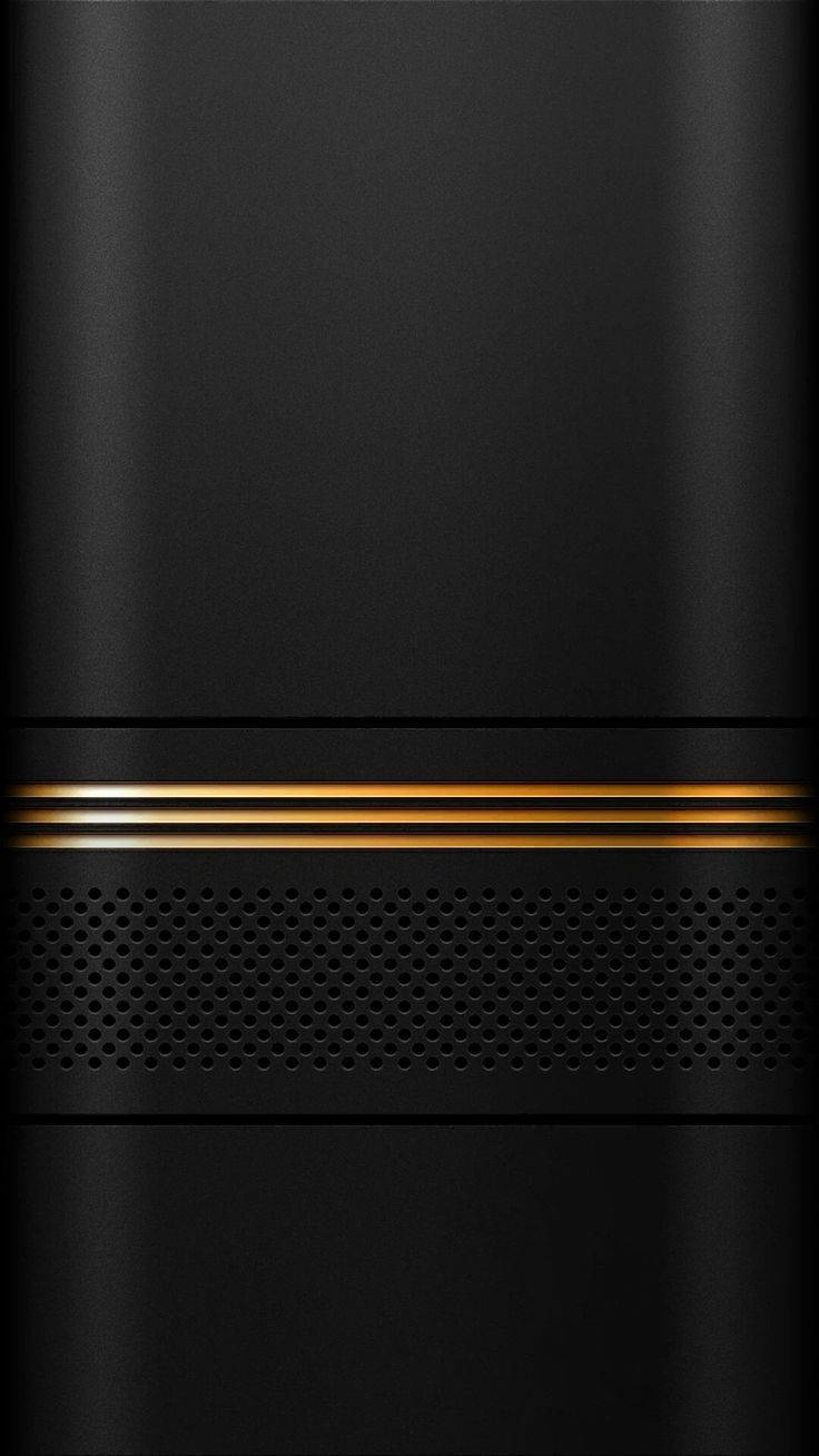 Black And Gold 736X1308 Wallpaper and Background Image