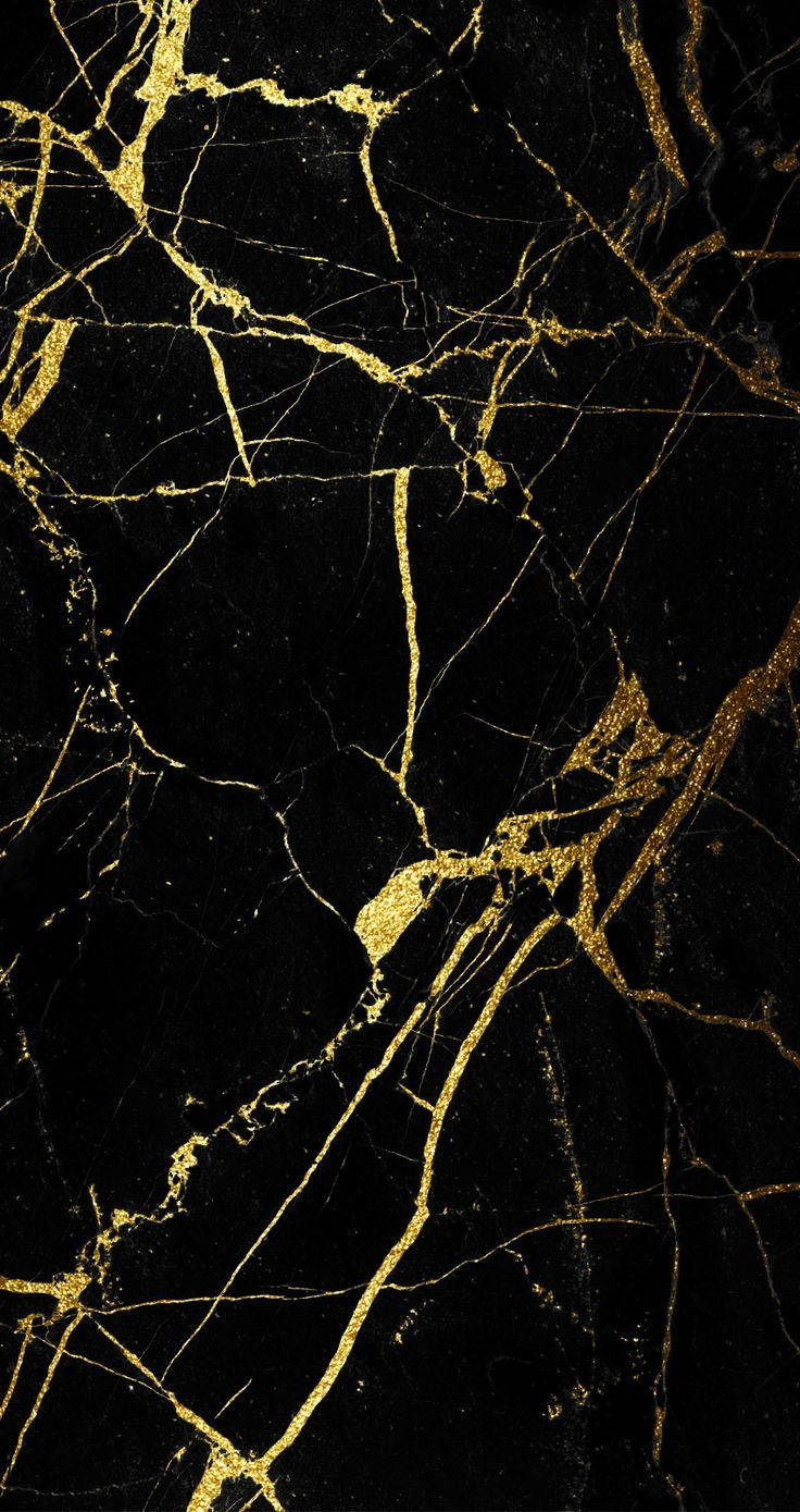 Black And Gold 736X1389 Wallpaper and Background Image
