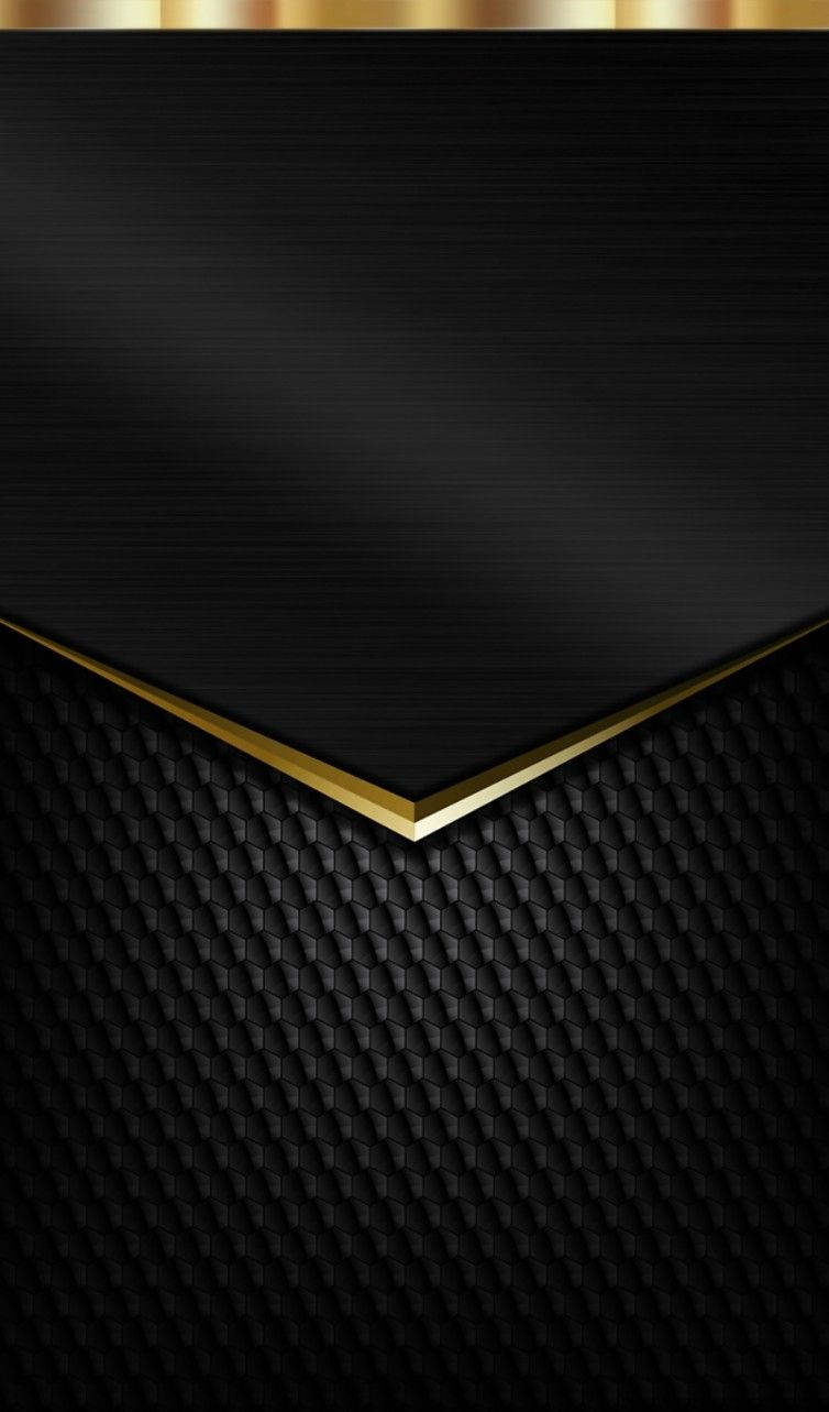 754X1283 Black And Gold Wallpaper and Background