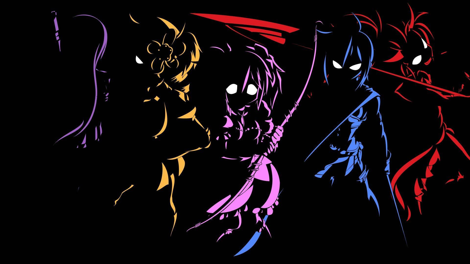 Black Anime 1920X1080 Wallpaper and Background Image