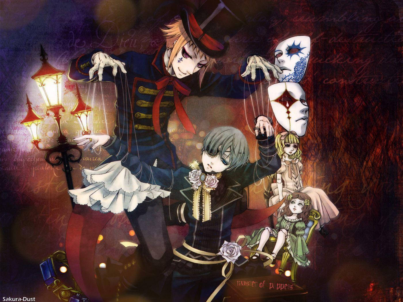 1400X1050 Black Butler Wallpaper and Background
