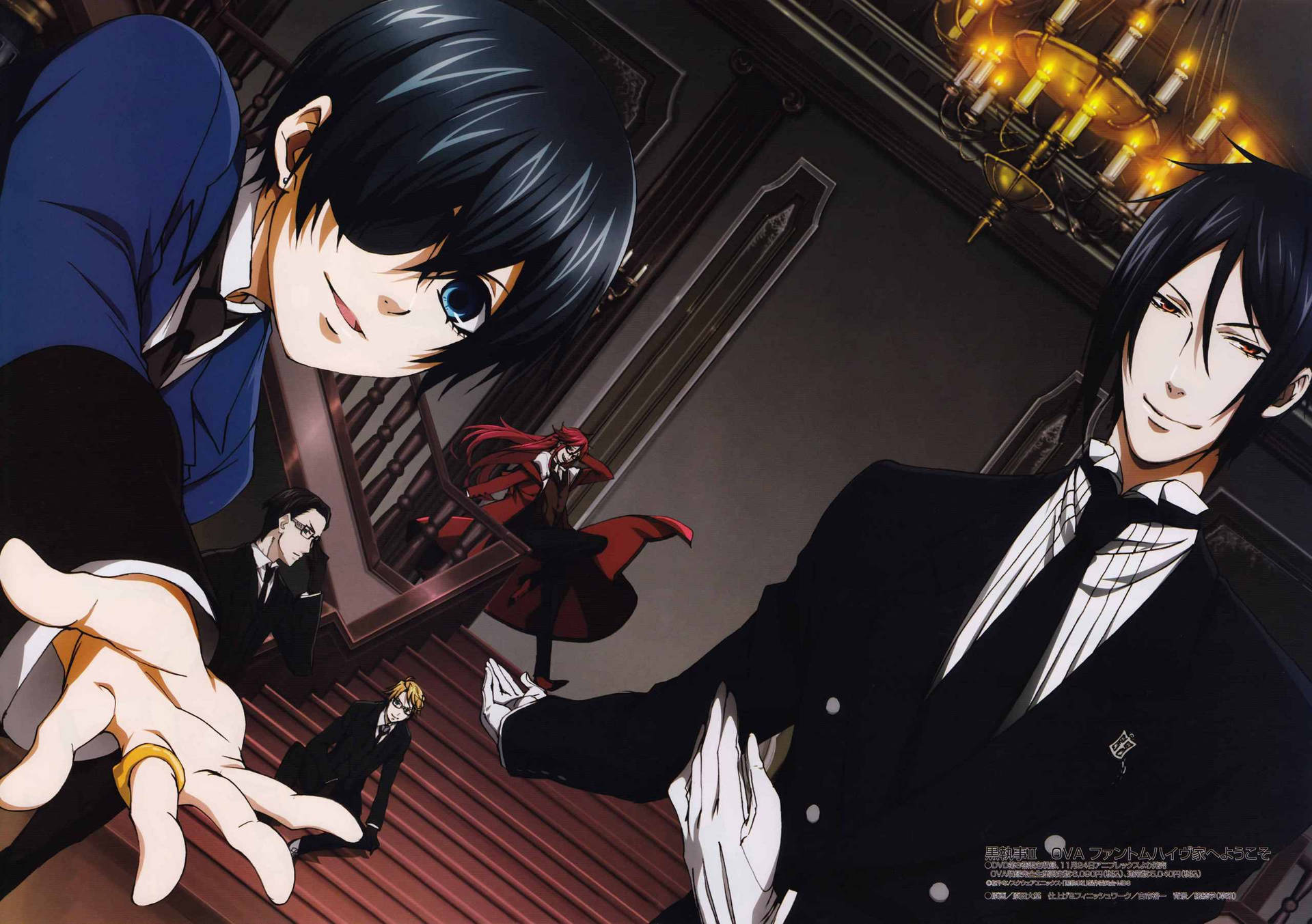 2560X1804 Black Butler Wallpaper and Background