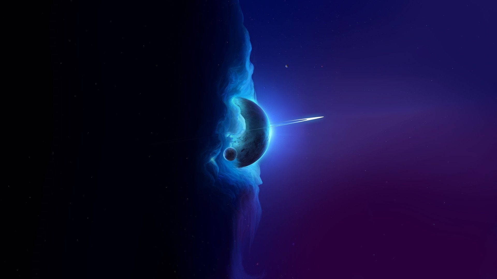 1920X1080 Black Hole Wallpaper and Background