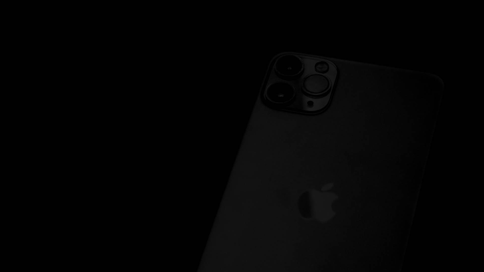 Black Iphone 4608X2592 Wallpaper and Background Image