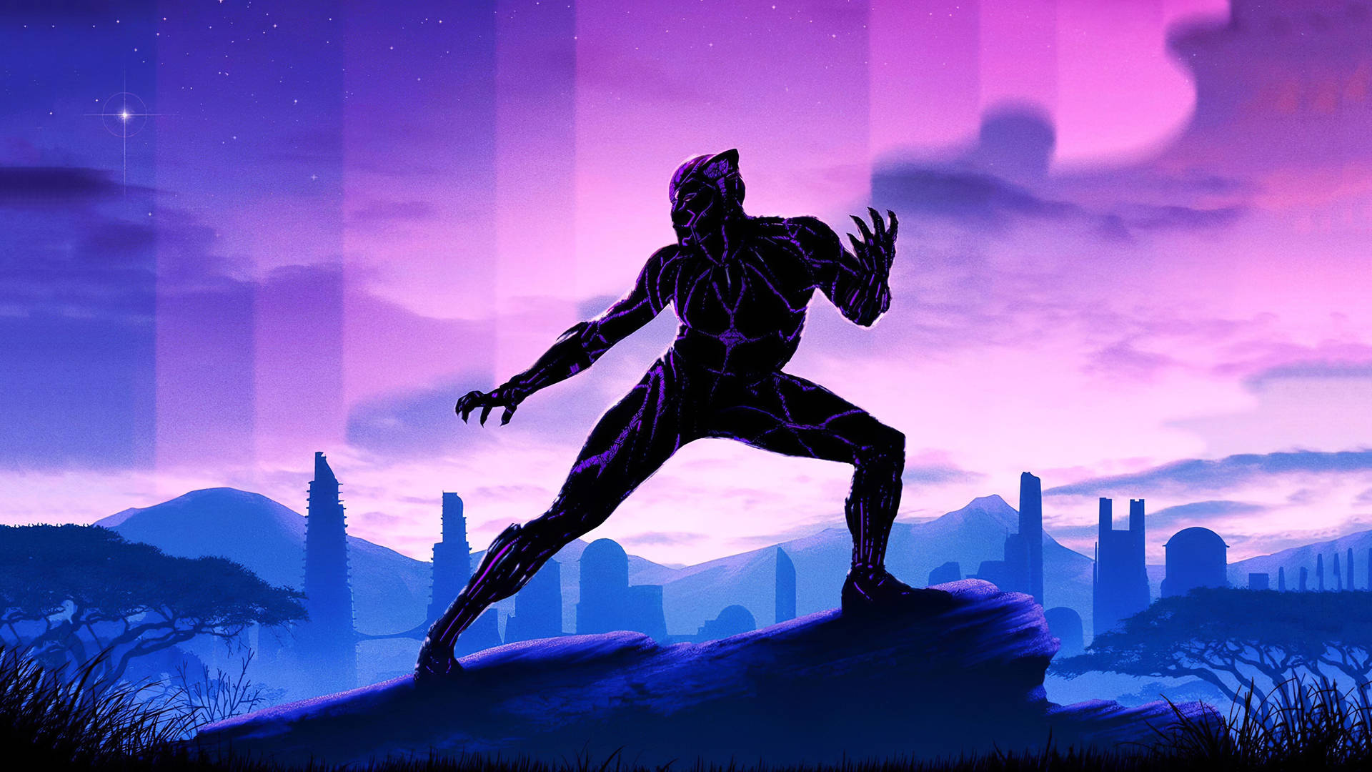 3172X1784 Black Panther Wallpaper and Background