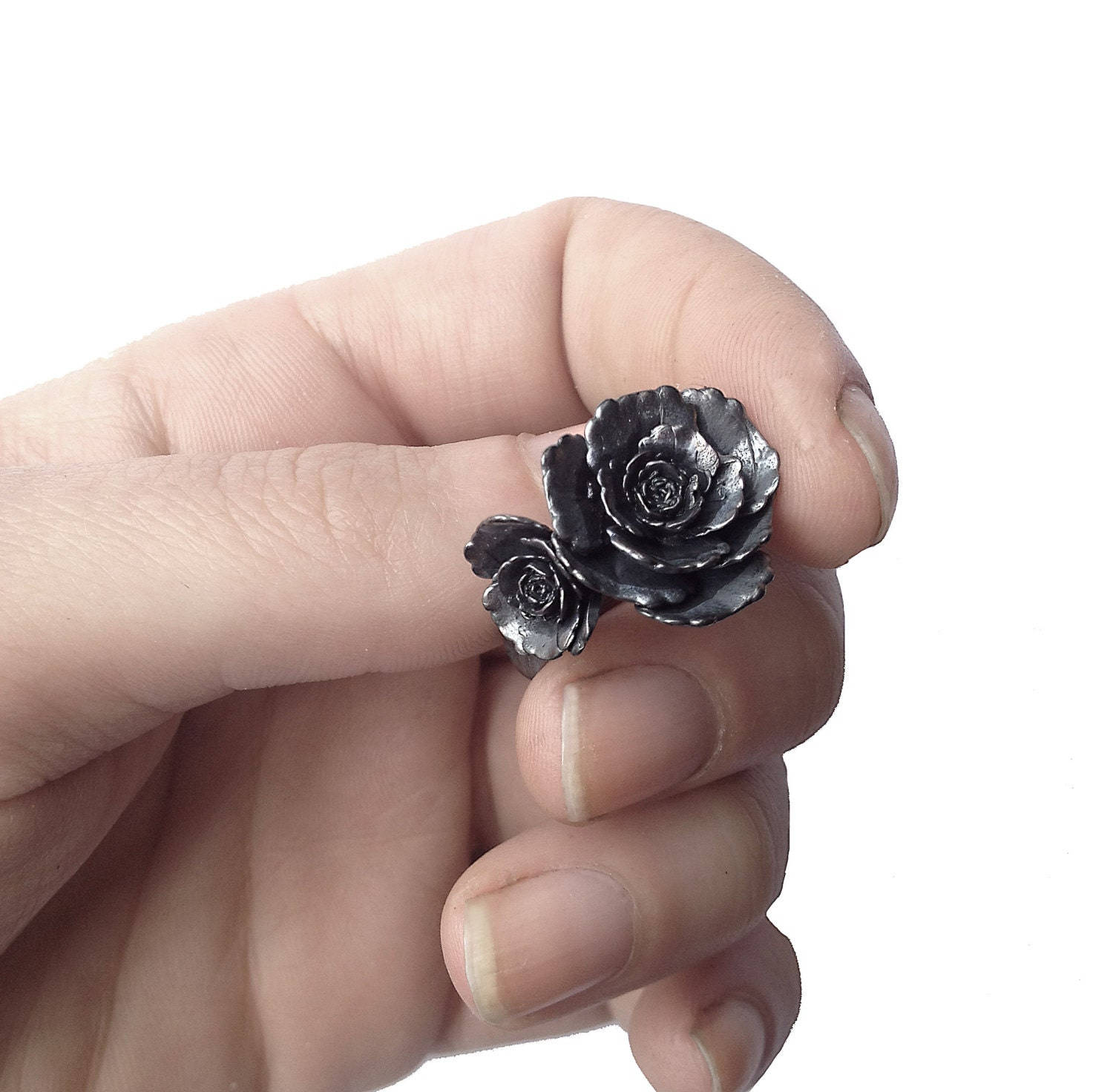 1500X1472 Black Rose Wallpaper and Background
