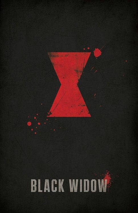 Black Widow 485X750 Wallpaper and Background Image