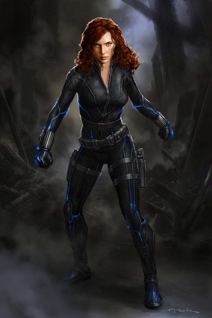 Black Widow 700X1050 Wallpaper and Background Image