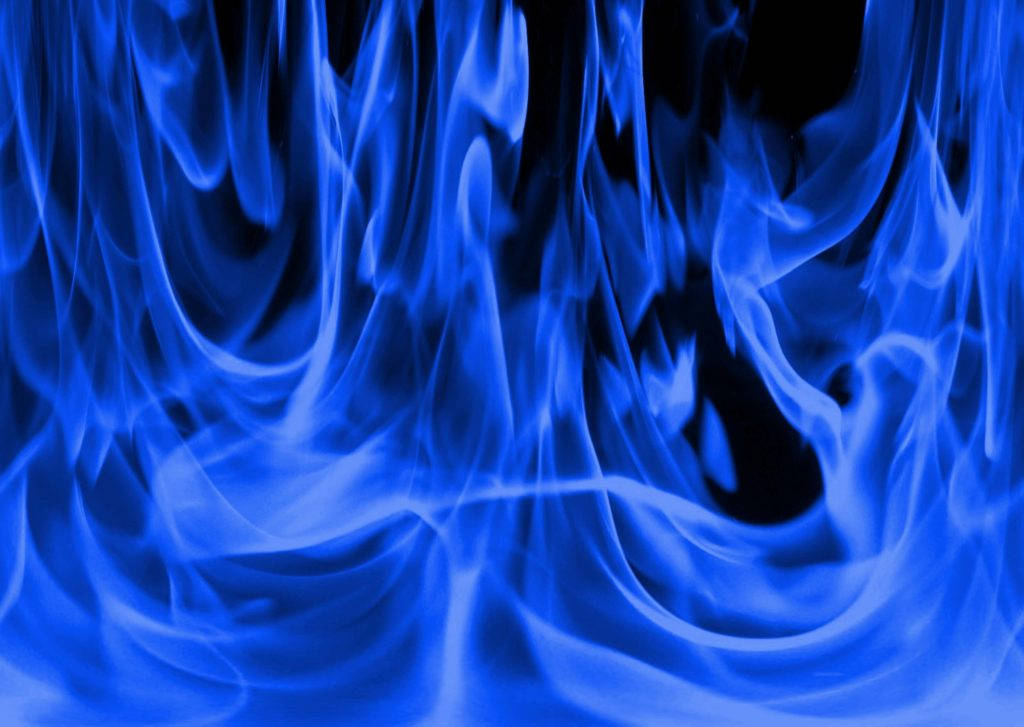 1024X727 Blue Flame Wallpaper and Background