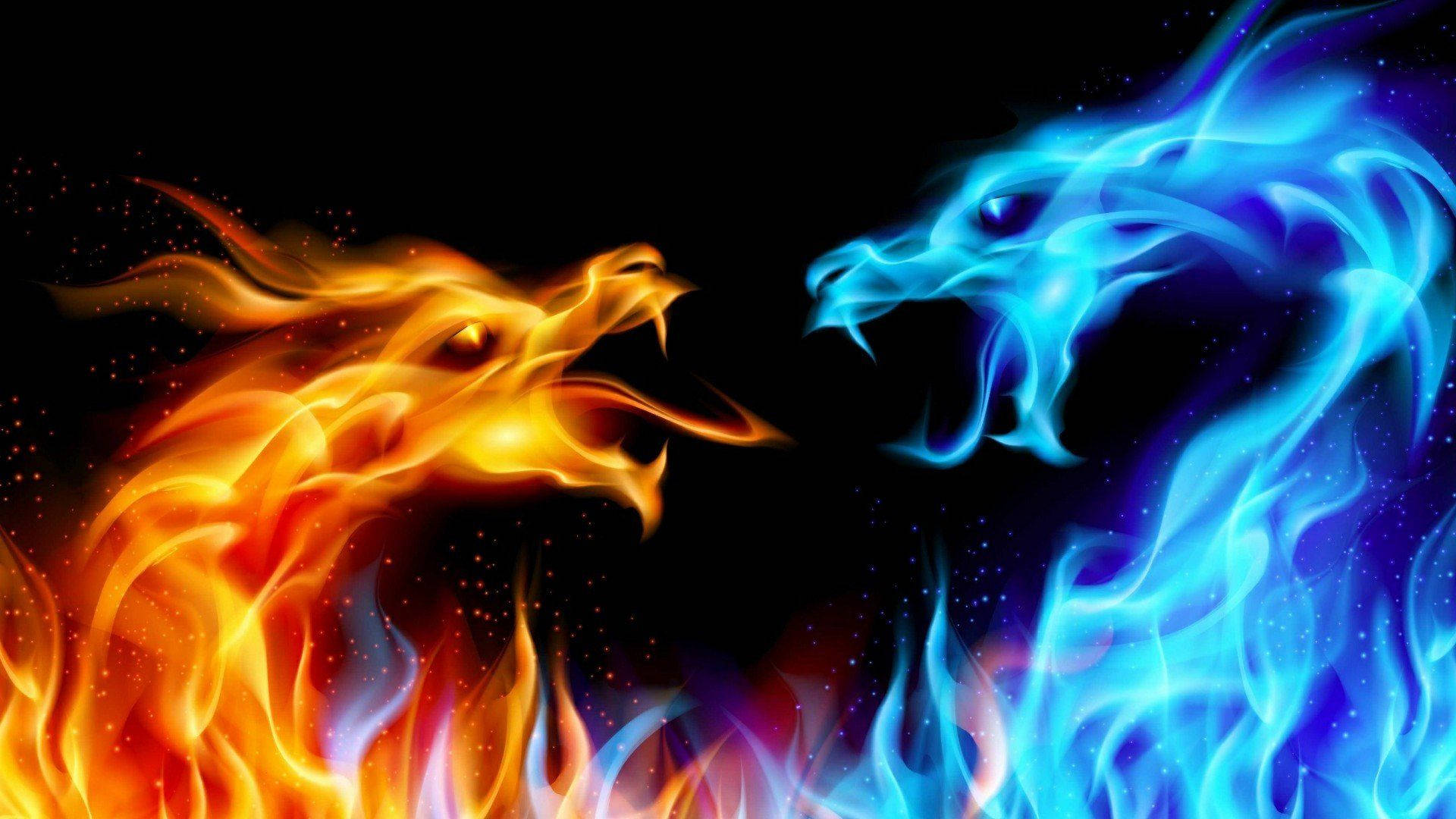 1920X1080 Blue Flame Wallpaper and Background