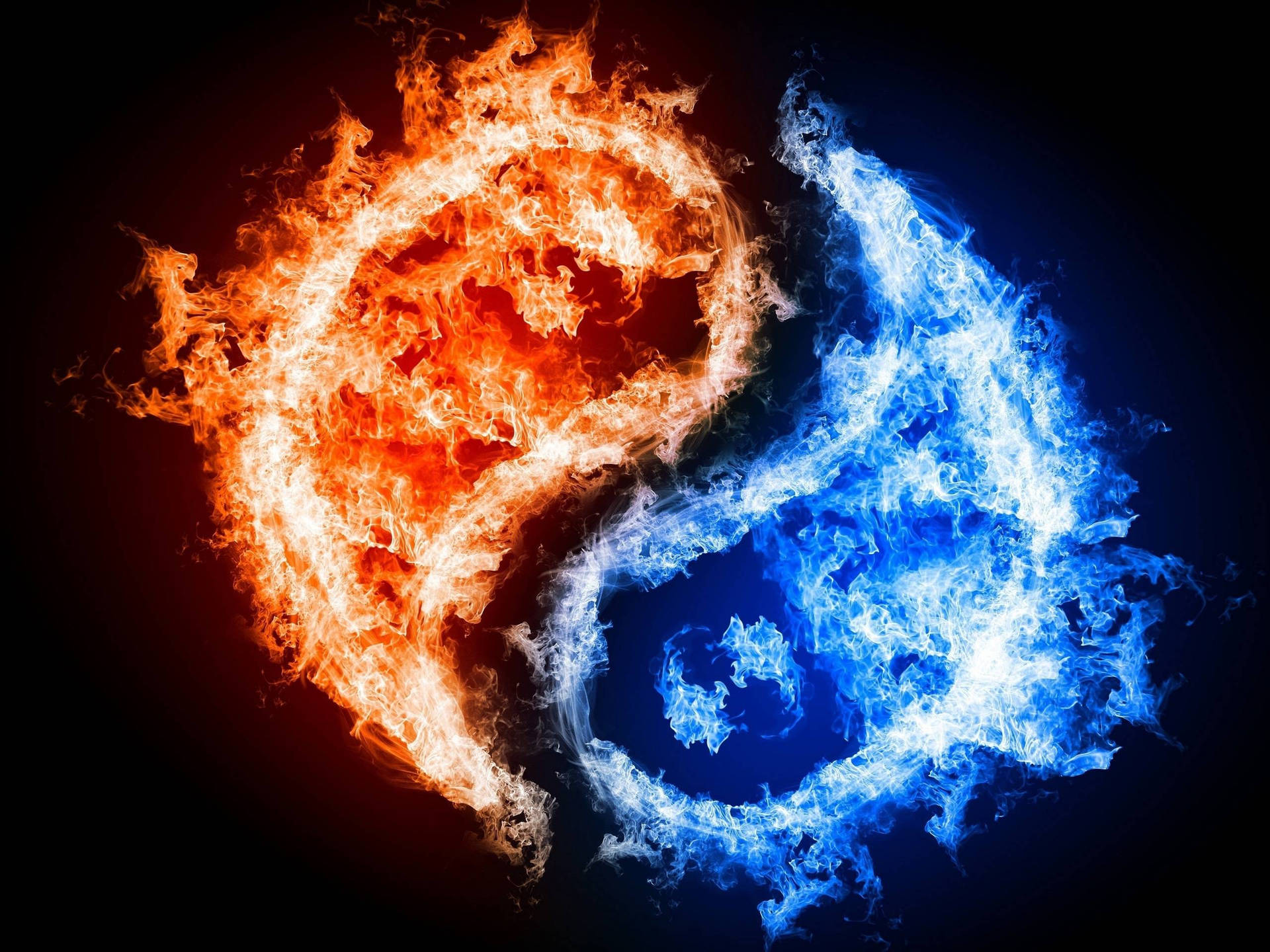 2560X1920 Blue Flame Wallpaper and Background