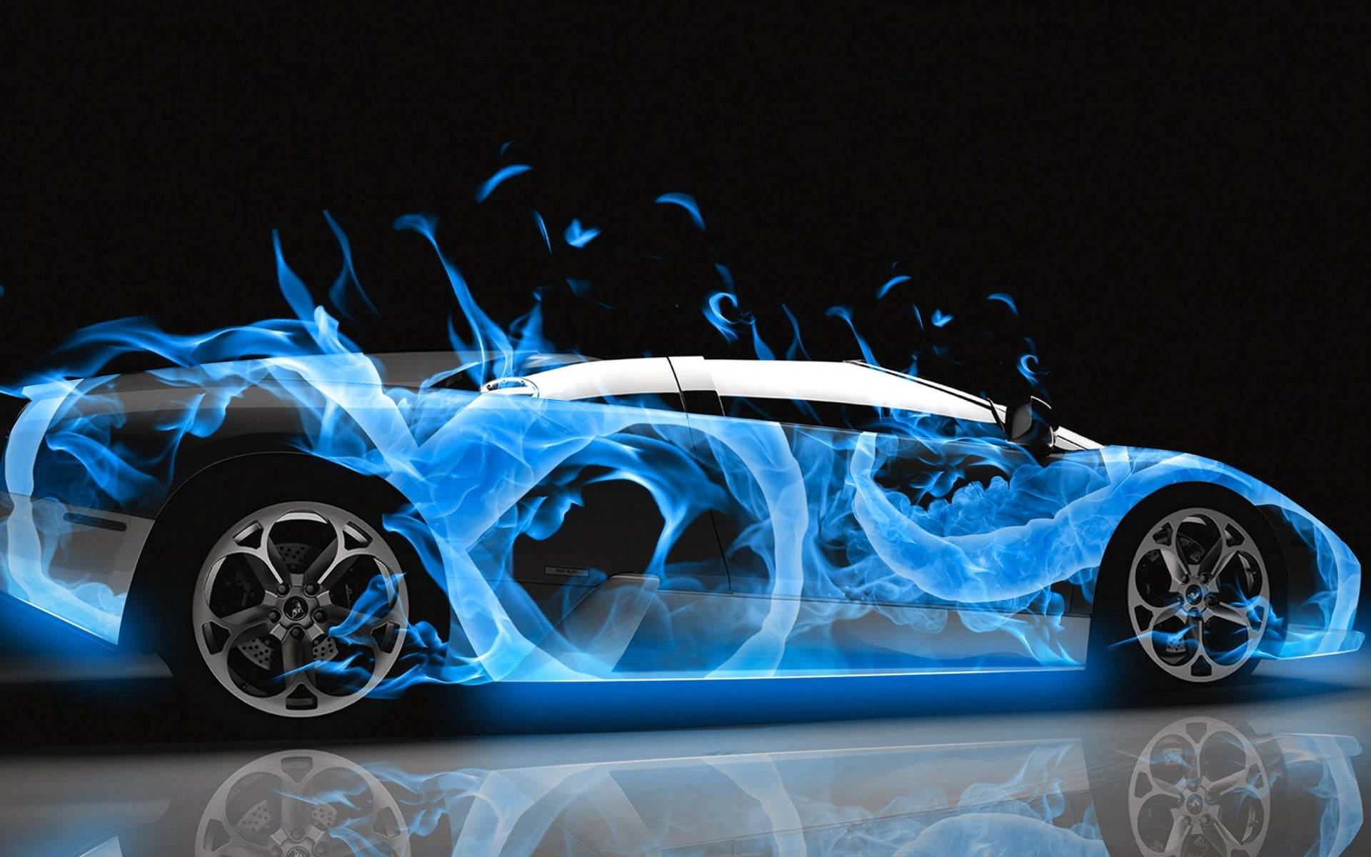 2880X1800 Blue Flame Wallpaper and Background