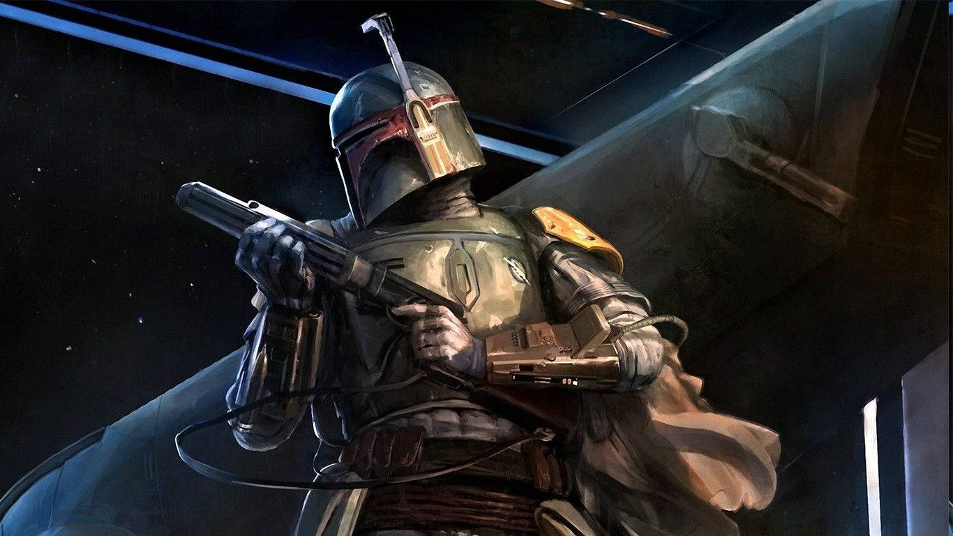 Boba Fett 1366X768 Wallpaper and Background Image