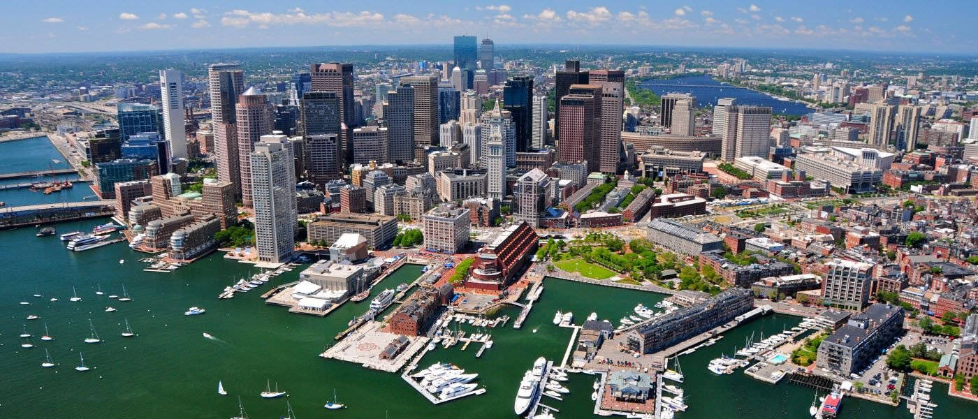 1400X600 Boston Wallpaper and Background