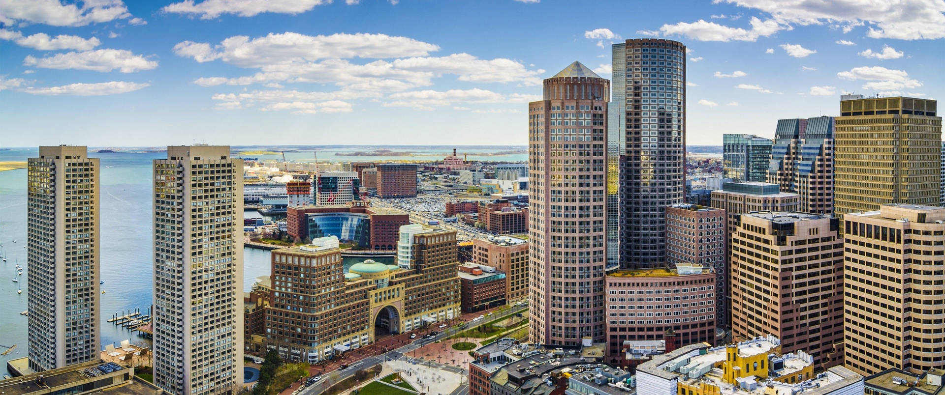 3440X1440 Boston Wallpaper and Background