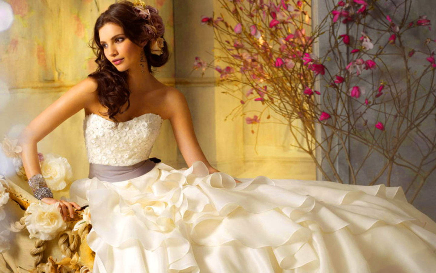 1440X900 Bride Wallpaper and Background