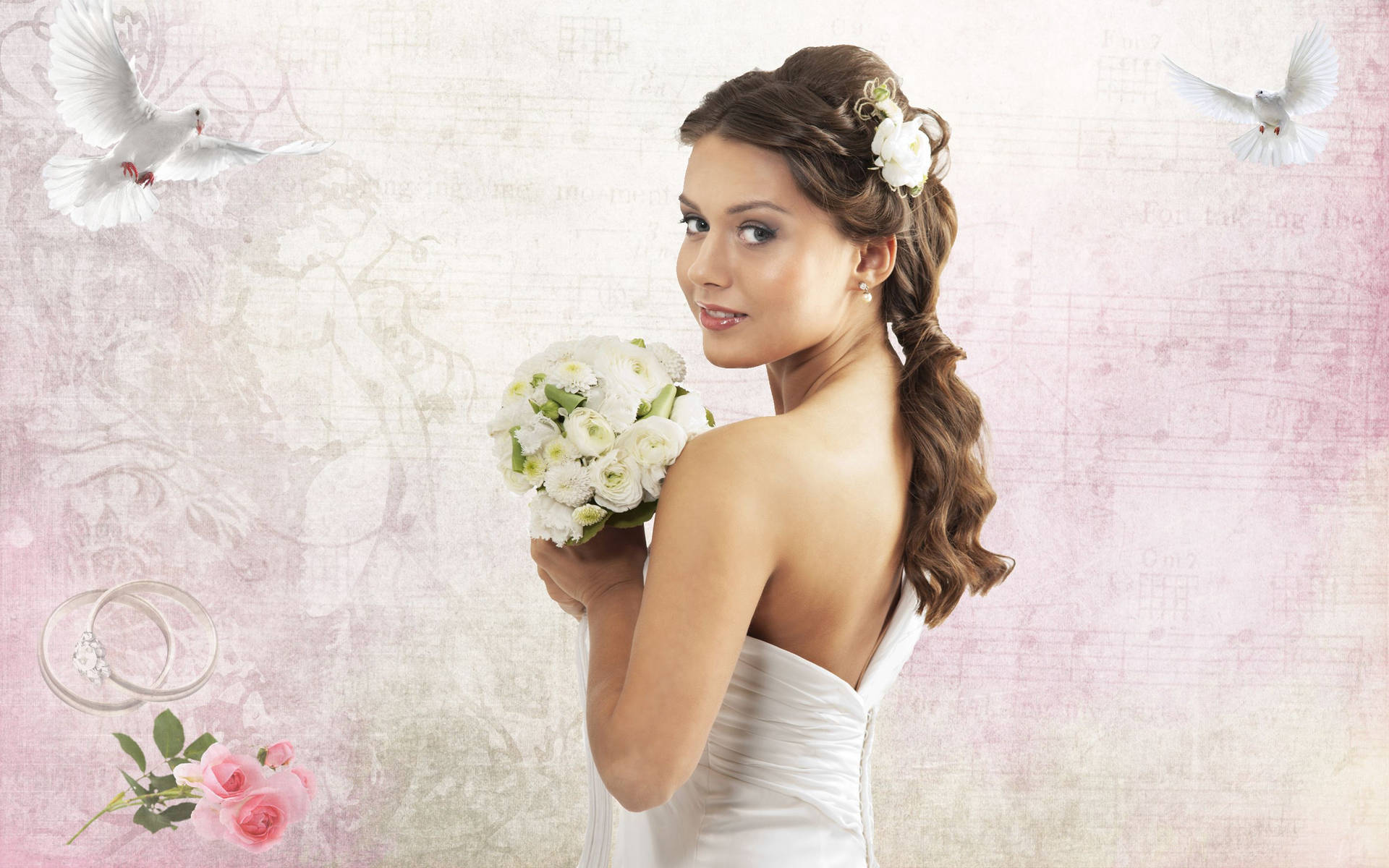 2880X1800 Bride Wallpaper and Background