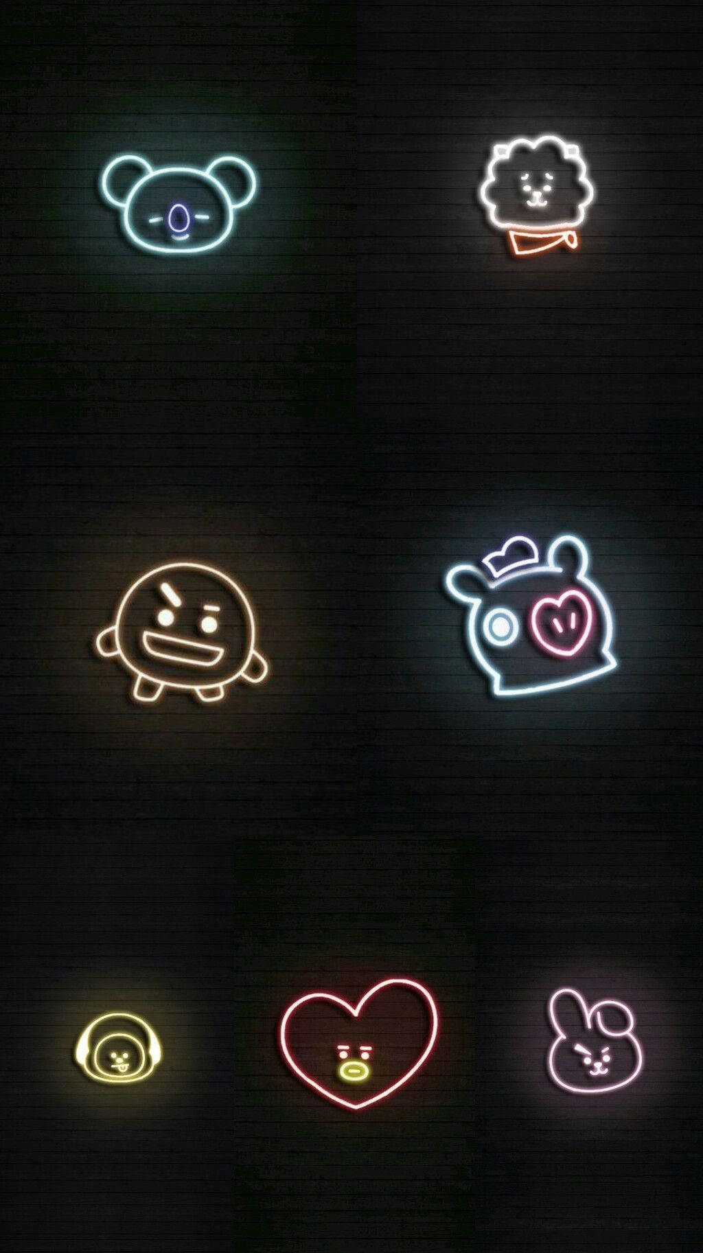 1024X1825 Bt21 Wallpaper and Background
