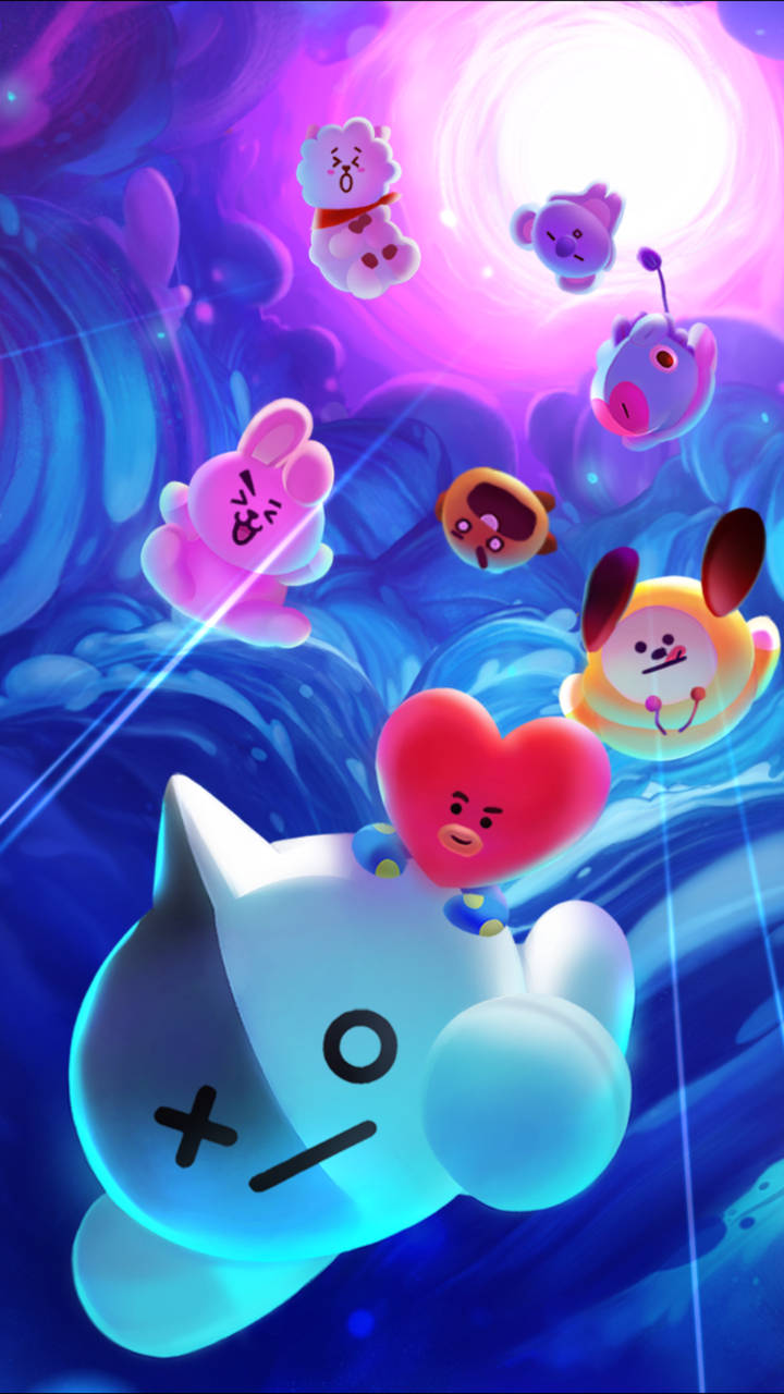 720X1280 Bt21 Wallpaper and Background